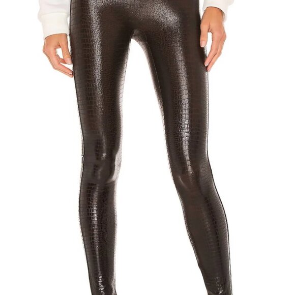 SPANX Pants - Spanx - Faux Leather Croc Legging